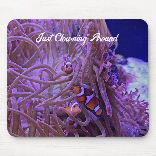 Clown Vis en Zee Anemone Muismat (Voorkant)