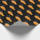 Clown Vis Met Bubbels Cadeaupapier (Hoek)