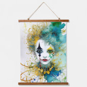 Clown wandtapijt hangend wandkleed (Voorkant)