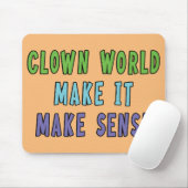 Clown Wereld Muismat (Met muis)
