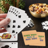 Clown Wereld Pokerkaarten (Insitu)