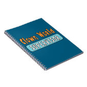 Clown Wereld Supervisor Notitieboek (Rechterzijde)