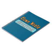 Clown Wereld Supervisor Notitieboek (Linkerzijde)
