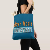 Clown Wereld Supervisor Tote Bag (Dichtbij)