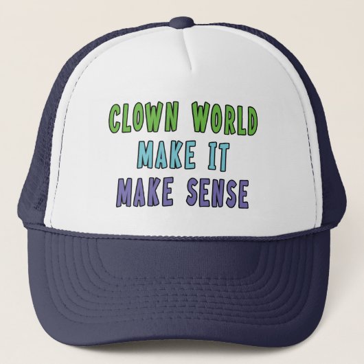 Clown Wereld  Trucker Pet (Voorkant)