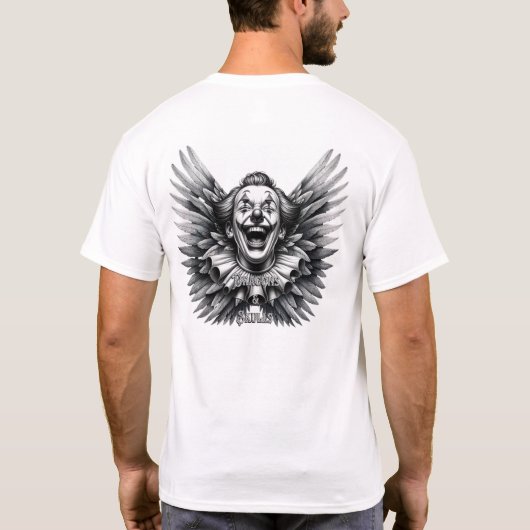 Clown & Wings T-shirt (Achterkant)