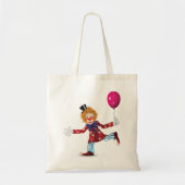 Clown With A Balloon Tote Bag (Voorkant)