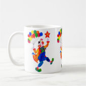 "Clown" witte Mok (Links)