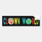 Clown World Bumpersticker (Voorkant)