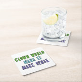 Clown World Kartonnen Onderzetters (Insitu)