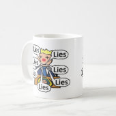 Clown World Lies Koffiemok (Voorkant links)