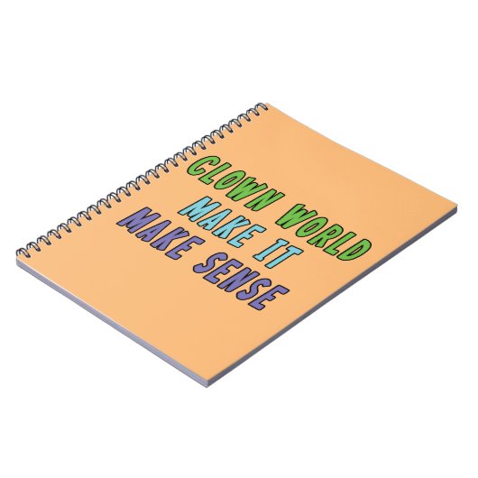 Clown World Notitieboek (Linkerzijde)