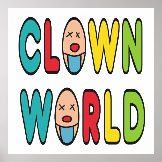 Clown World Poster (Voorkant)