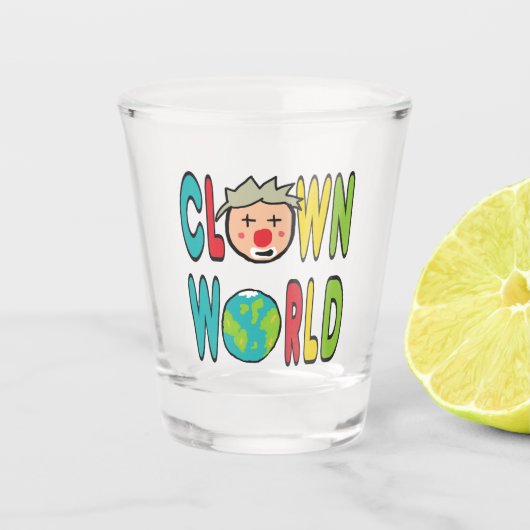 Clown World Shot Glas (Voorkant)