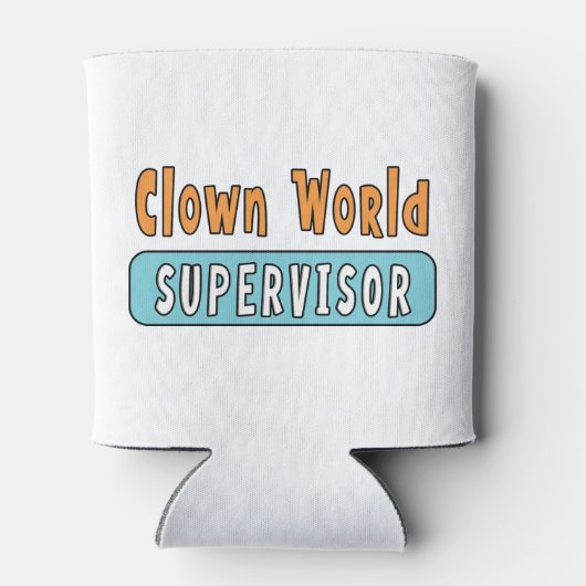 Clown World Supervisor Blikjeskoeler (Achterkant)