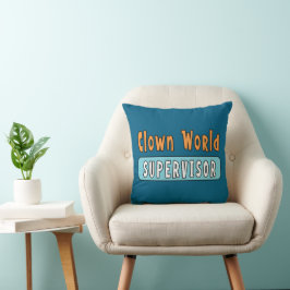 Clown World Supervisor Kussen