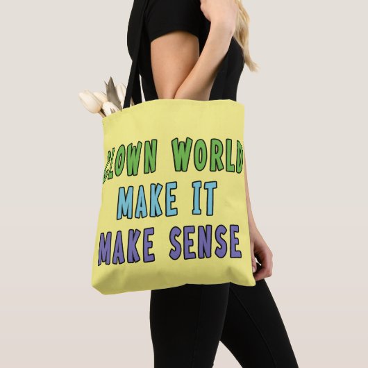 Clown World Tote Bag (Dichtbij)