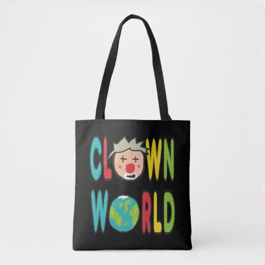 Clown World Tote Bag (Voorkant)