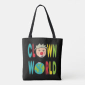 Clown World Tote Bag (Achterkant)
