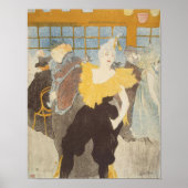 Clownesse in de Rouge, 1897 Poster (Voorkant)