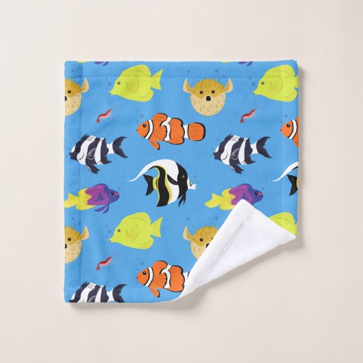 Clownfish and Friends Bad Handdoek (Wasdoekje)