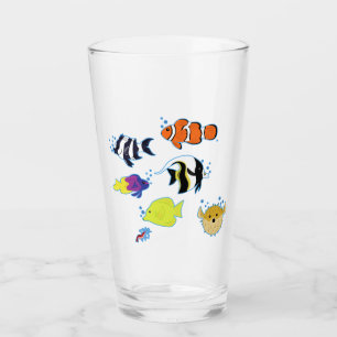 Clownfish and Friends Glas