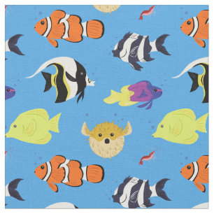 Clownfish and Friends Stof