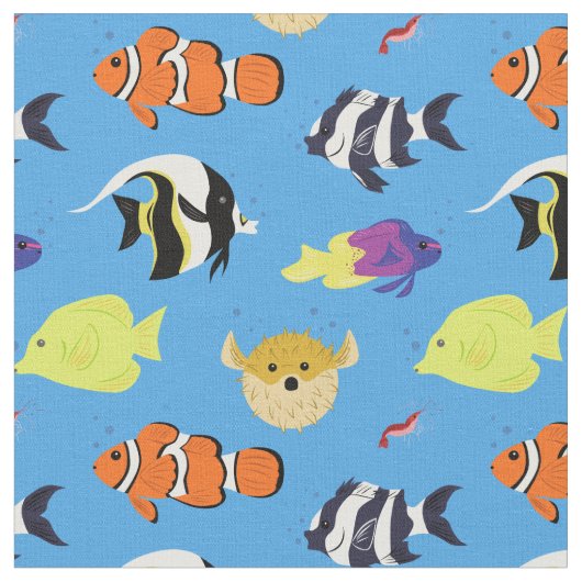 Clownfish and Friends Stof (Close Up)
