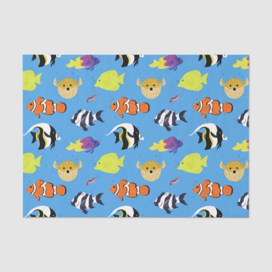 Clownfish and Friends Tissuepapier (Voorkant)
