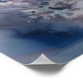 Clownfish Anemone Reef Waterverf Print (Hoek)