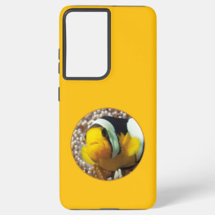 Clownfish - Close-up! Rond fotografisch ontwerp Samsung Galaxy Hoesje
