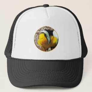 Clownfish - Close-up! Rond fotografisch ontwerp   Trucker Pet