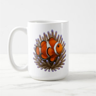 Clownfish & Cosy Coral Koffiemok