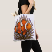 Clownfish & Cosy Coral Tote Bag (Dichtbij)