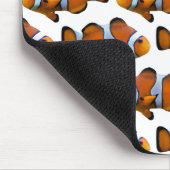 Clownfish Frenzy Mousemat (wit) Muismat (Hoek)