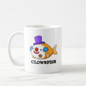 Clownfish Grappige Dierlijke Vis Pun Koffiemok (Links)