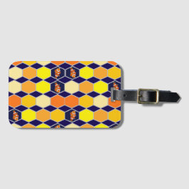 Clownfish Hand getrokken kunst Bagagelabel