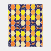 Clownfish Hand getrokken kunst Fleece Deken (Voorkant)