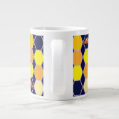 Clownfish Hand getrokken kunst Grote Koffiekop (Achterkant)