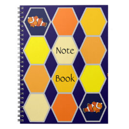 Clownfish Hand getrokken kunst Notitieboek