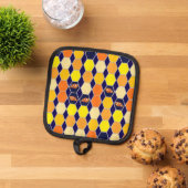 Clownfish Hand getrokken kunst Pannenlap (Top down)