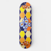 Clownfish Hand getrokken kunst Persoonlijk Skateboard (Voorkant)