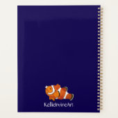 Clownfish Hand getrokken kunst Planner (Achterkant)