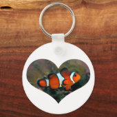 Clownfish Heart Keychain (Voorkant)