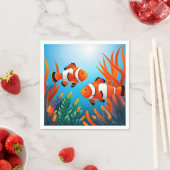 Clownfish in zeewier servet (Insitu)