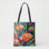 Clownfish in zeewier tote bag (Voorkant)