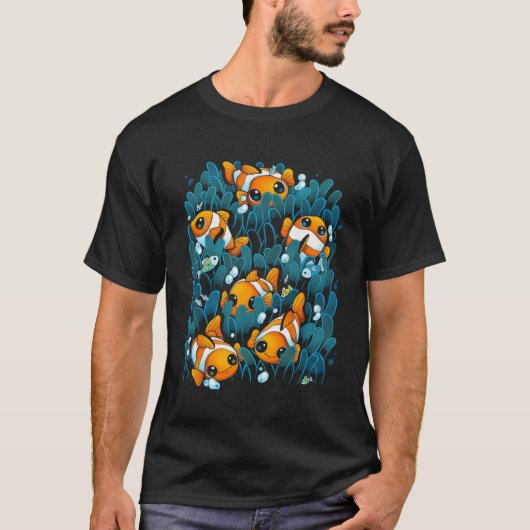 Clownfish Kids Cute Clown Fish T-shirt (Voorkant)