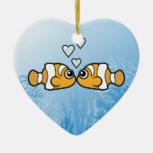 Clownfish Love Keramisch Ornament (Voorkant)
