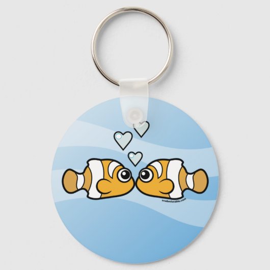 Clownfish Love Sleutelhanger (Voorkant)