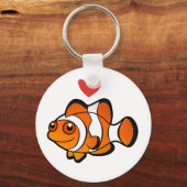 Clownfish Love Sleutelhanger (Voorkant)